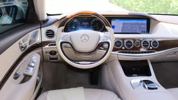 Mercedes Benz S550 Outside White Inside Beige 2017 (113000 KM)