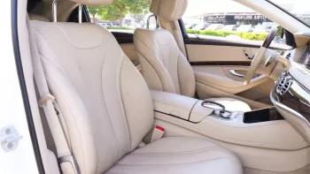 Mercedes Benz S550 Outside White Inside Beige 2017 (113000 KM)