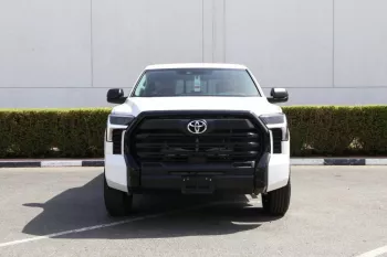 Toyota New Tundra DBL-CAB 4WD LB Outside White Inside Red 2022.