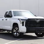 Toyota New Tundra DBL-CAB 4WD LB Outside White Inside Red 2022. - Thumbnail 2