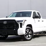 Toyota New Tundra DBL-CAB 4WD LB Outside White Inside Red 2022. - Thumbnail 3