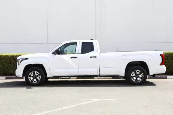 Toyota New Tundra DBL-CAB 4WD LB Outside White Inside Red 2022.
