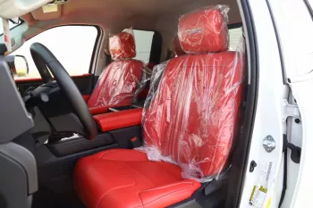 Toyota New Tundra DBL-CAB 4WD LB Outside White Inside Red 2022.