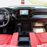 Toyota New Tundra DBL-CAB 4WD LB Outside White Inside Red 2022. - Thumbnail 14