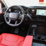 Toyota New Tundra DBL-CAB 4WD LB Outside White Inside Red 2022. - Thumbnail 15