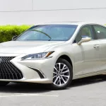 Lexus ES300h Hybrid Outside Titanium Inside Tan 2022. - Thumbnail 3