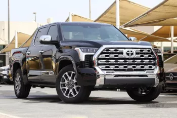 Toyota New Tundra 1794 Edition 2WD Outside Black Inside White 2022.