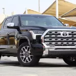 Toyota New Tundra 1794 Edition 2WD Outside Black Inside White 2022. - Thumbnail 3