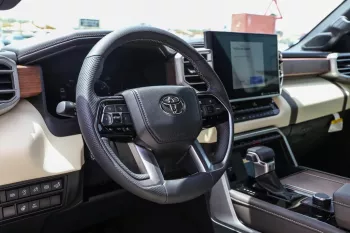 Toyota New Tundra 1794 Edition 2WD Outside Black Inside White 2022.