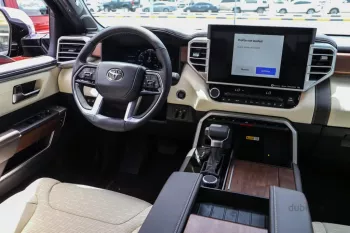 Toyota New Tundra 1794 Edition 2WD Outside Black Inside White 2022.