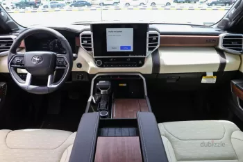 Toyota New Tundra 1794 Edition 2WD Outside Black Inside White 2022.