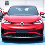 Volks Wagon ID4 Pro X Outside Red Inside Black 2022. - Thumbnail 1