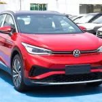 Volks Wagon ID4 Pro X Outside Red Inside Black 2022. - Thumbnail 2