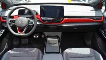 Volks Wagon ID4 Pro X Outside Red Inside Black 2022.
