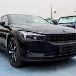 Polestar 2 Full Electric Car Outside Black Inside Grey 2022. - Thumbnail 1