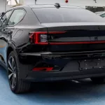 Polestar 2 Full Electric Car Outside Black Inside Grey 2022. - Thumbnail 7