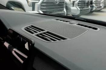 Polestar 2 Full Electric Car Outside Black Inside Grey 2022.