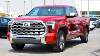 New Tundra 1794 Edition 4WD Outside Maroon Inside White 2022.
