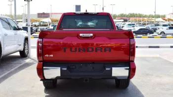 New Tundra 1794 Edition 4WD Outside Maroon Inside White 2022.