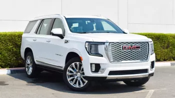 GMC YUKON DENAIL GCC OUTSIDE WHITE AND INSIDE BROWN MODEL 2022.