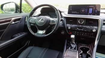 LEXUS RX350 EXECTIVE COLOR OUTSIDE BLACK INSIDE BLACK MODEL 2023.