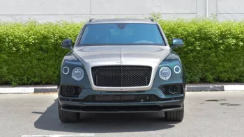 BENTELY BENTAYGA SPEED W12 GREEN-SILVER INSIDE BLACK MODEL 2020.