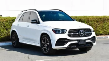 MERCEDES BENZ GLE350 4MATIC WHITE BLACK MODEL 2022.