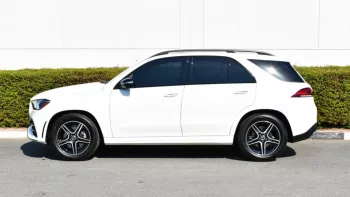 MERCEDES BENZ GLE350 4MATIC WHITE BLACK MODEL 2022.
