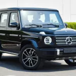 Mercedes Benz G500 OUTSIDE Black INSIDE Red MODEL 2022. - Thumbnail 2
