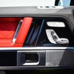 Mercedes Benz G500 OUTSIDE Black INSIDE Red MODEL 2022. - Thumbnail 10