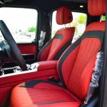 Mercedes Benz G500 OUTSIDE Black INSIDE Red MODEL 2022. - Thumbnail 11