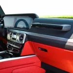 Mercedes Benz G500 OUTSIDE Black INSIDE Red MODEL 2022. - Thumbnail 13
