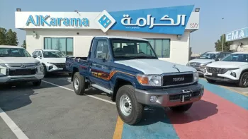 Toyota Land Cruiser - 4.0Ltr - PETROL - 2021 model - Blue LX V6 ,4/4, Winch ,Difflock, Power window , center lock , wood interior ,ABS, Dual Air