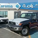Toyota Land Cruiser - 4.0Ltr - PETROL - 2021 model - Blue LX V6 ,4/4, Winch ,Difflock, Power window , center lock , wood interior ,ABS, Dual Air - Thumbnail 2