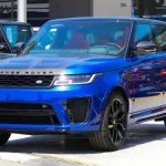 RANGE ROVER SPORT SVR 2022 MODEL YEAR BLUE COLOR - Thumbnail 1