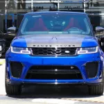 RANGE ROVER SPORT SVR 2022 MODEL YEAR BLUE COLOR - Thumbnail 2