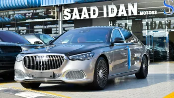 MERCEDES S680 MAYBACH 2022 TWO TONE *SILVER - BLACK *