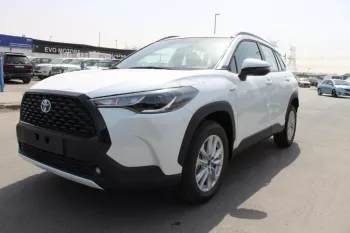 TOYOTA COROLLA CROSS 1.8L FWD WHITE HYBRID 2023