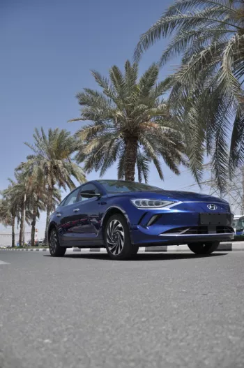 Hyundai Lafesta, 2021, Electric Vehicle, Blue inside Black
