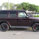 Mercedes Benz AMG G63 2022 Ruby Red - Thumbnail 2