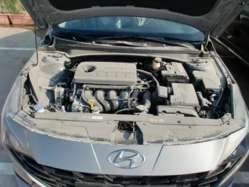 HYUNDAI ELANTRA 1.6L , AUTOMATIC TRANSMISSION , STEEL WHEELS , CLOTH SEATS , MID OPTION 2022MY