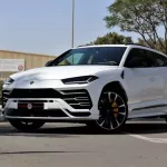 LAMBORGHINI URUS 2020 GCC SPECS WHITE COLOR - Thumbnail 3