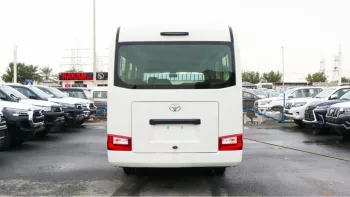 Toyota Coster Petrol + Diesel 2.7L With fridge