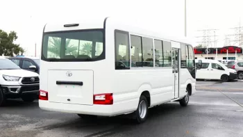 Toyota Coster Petrol + Diesel 2.7L With fridge