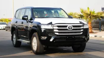 Toyota Land Cruiser GXR 3.5L petrol twin turbo 2022 model without sunroof