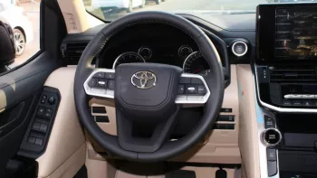Toyota Land Cruiser GXR 3.5L petrol twin turbo 2022 model without sunroof