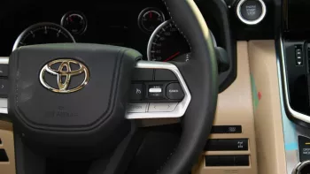 Toyota Land Cruiser GXR 3.5L petrol twin turbo 2022 model without sunroof