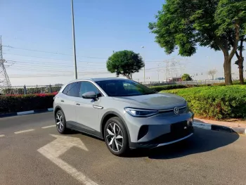 Volkswagen ID.4 CROZZ PURE+ 2022 Electric Car Gray Color