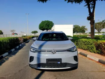 Volkswagen ID.4 CROZZ PURE+ 2022 Electric Car Gray Color