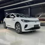 Volkswagen ID4 CROZZ PURE+ Electric Car 2022 White Color - Thumbnail 1